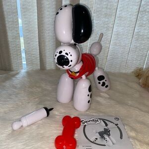 Squeakee Spotty the Dalmatian Balloon Dog, an interactive electronic pet
